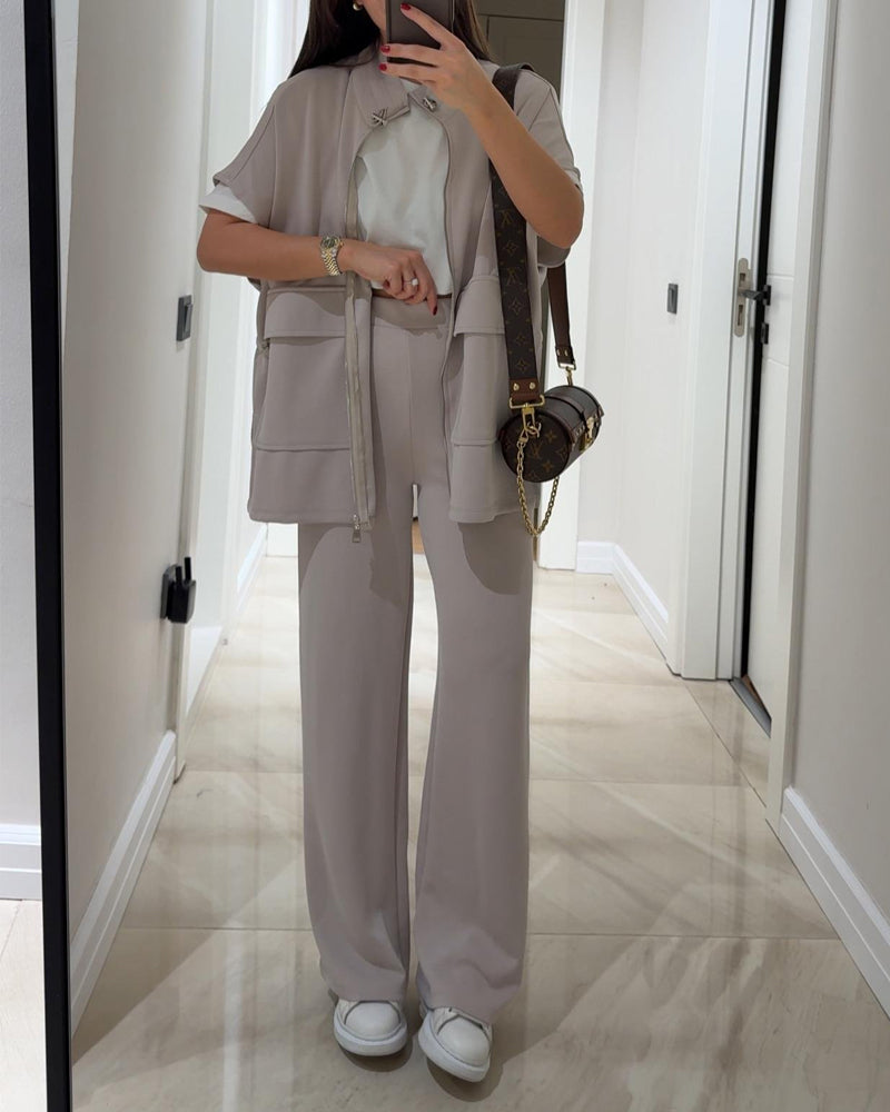 Casual Waist Stretch Detail