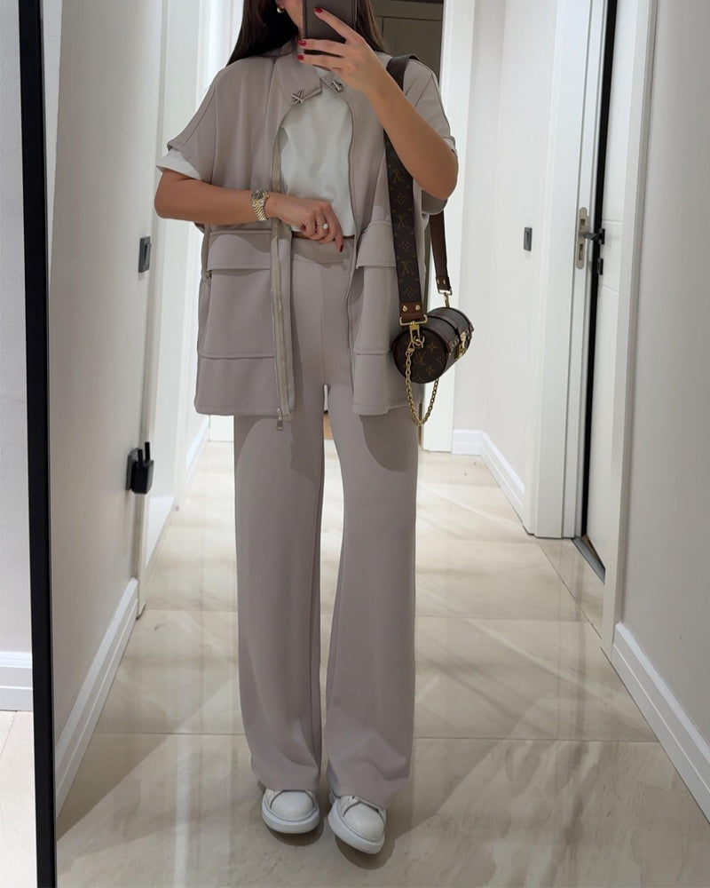 Casual Waist Stretch Detail