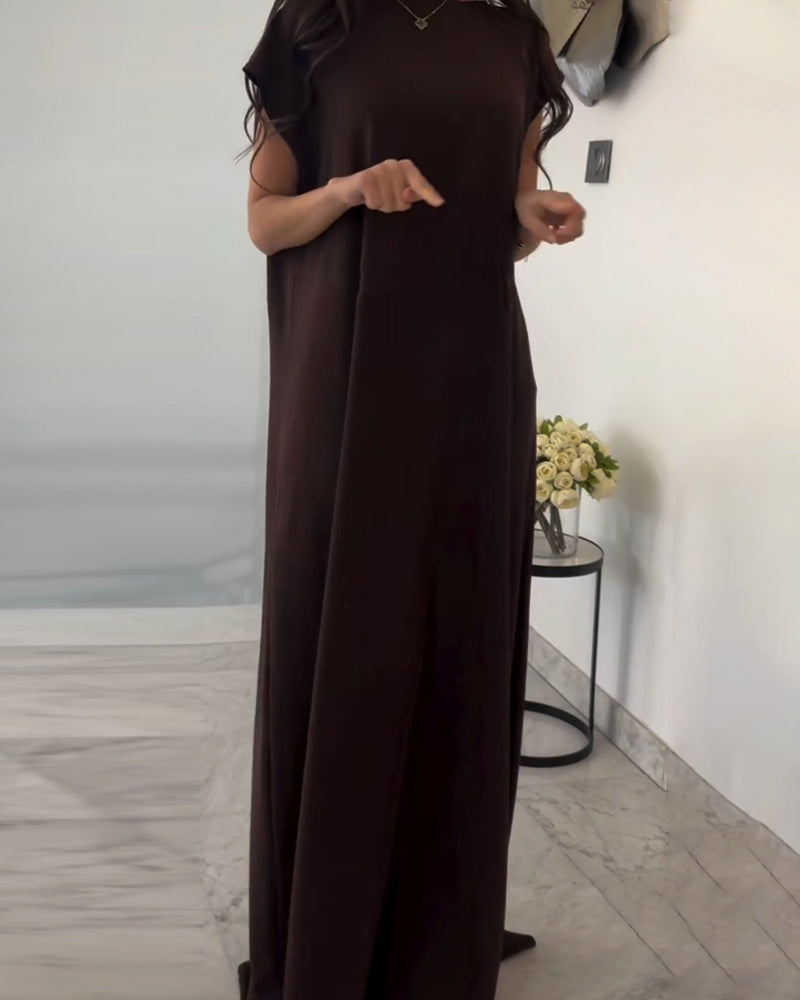 Bow-Trim & Dress Set