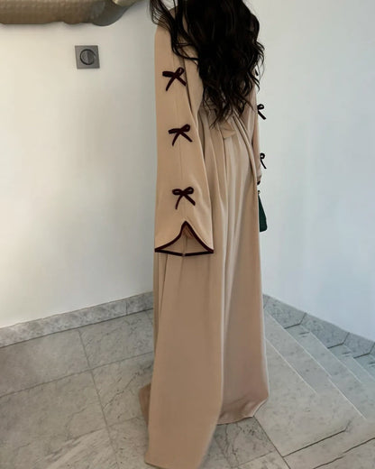 Bow-Trim & Dress Set